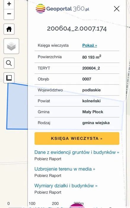 8h OFERTA SPRZEDAŻY Działki Rolniczej