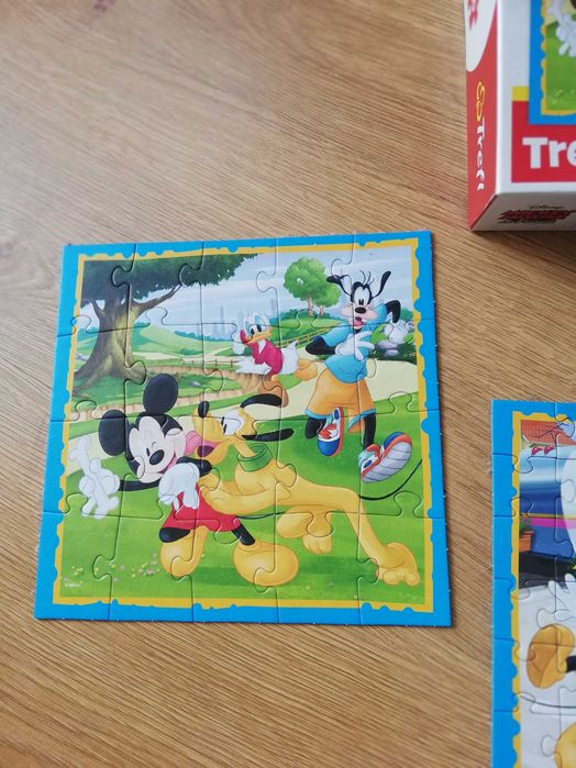 Puzzle Trefl-3 w 1-Mickey Mouse/Disney