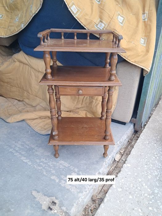 Vintage Wooden Side Table