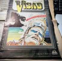 coleção de números 1 de jornais e revistas.