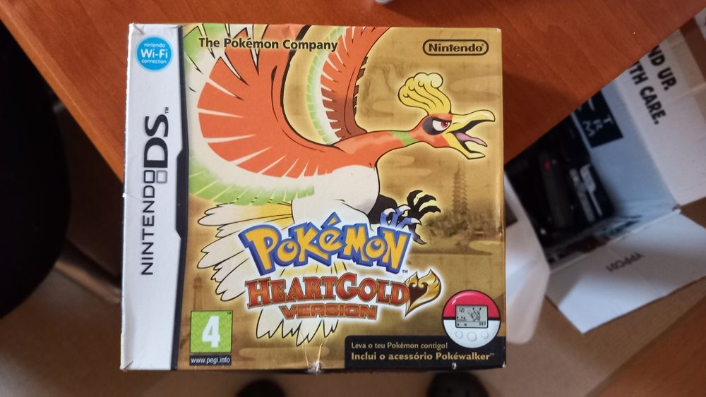 Caixa Pokémon HeartGold