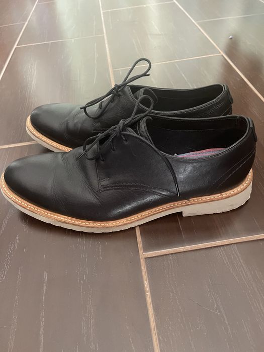 Кожанные мужские туфли Clarks