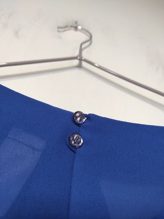 Chabrowa bluzka z cekinami