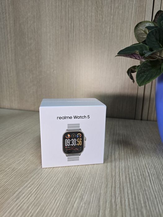 Смарт-годинник Realme Watch 5 Silver Titanium
