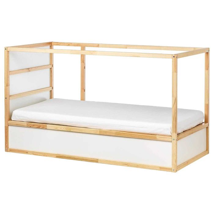 Cama IKEA KURA 90x200 + colchão MALVIK