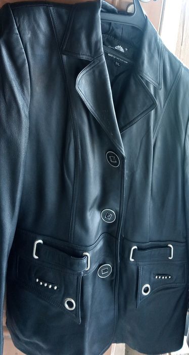 Кож.зам женский пиджак