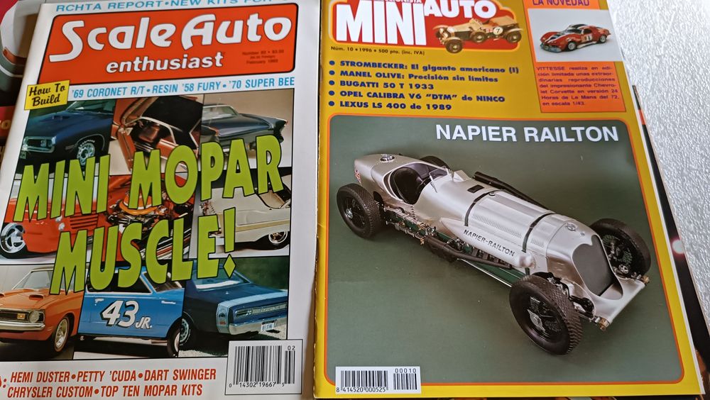 Antigas revistas automobilismo