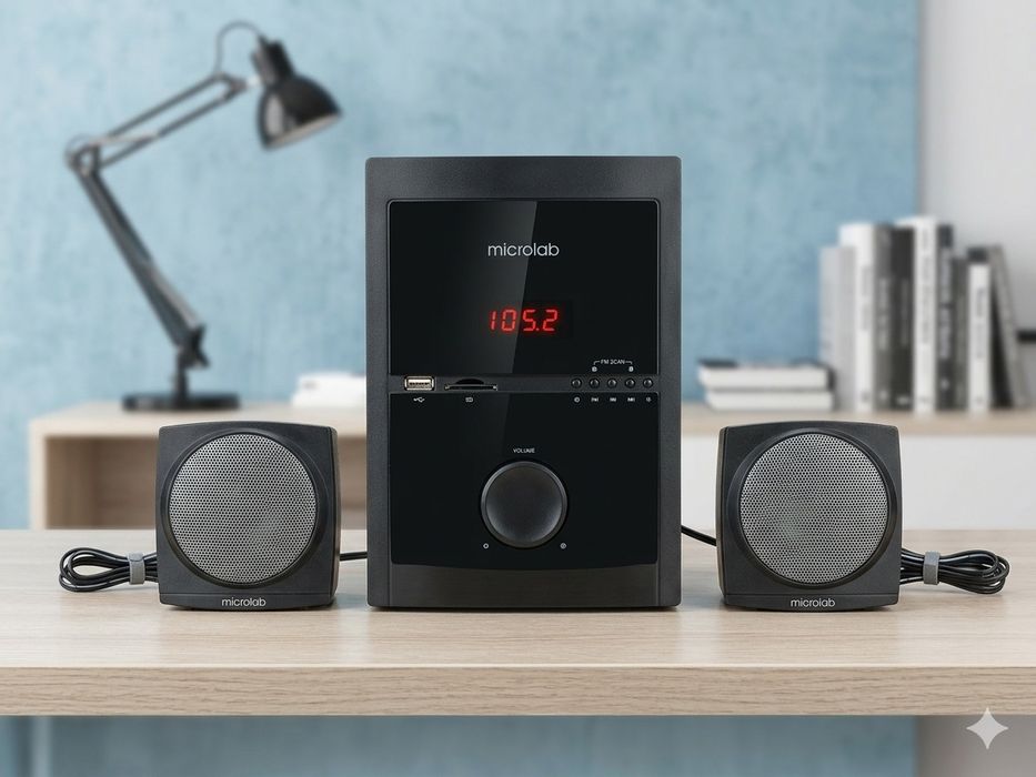 Microlab m700u акустика сабвуфер колонки