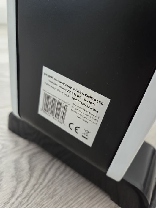 noveen grzejnik konwektorowy CH9000 lcd