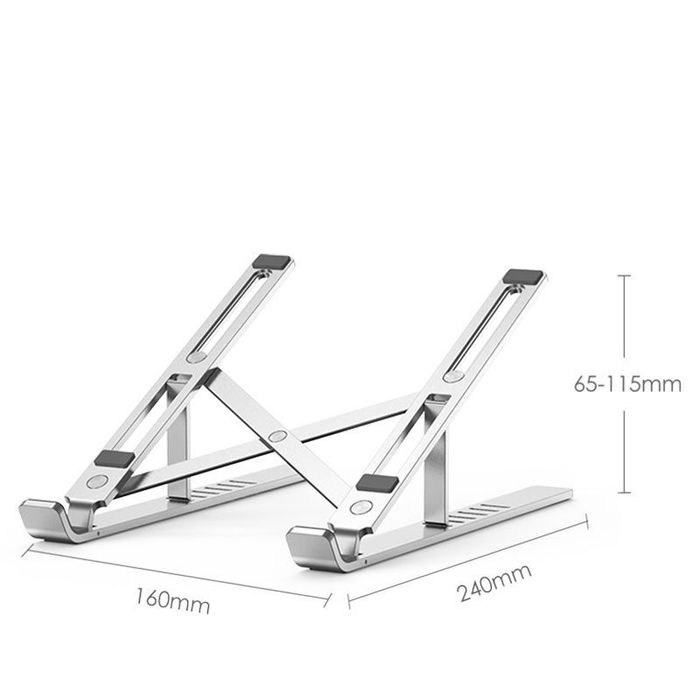 Tech-Protect alustand universal laptop stand dark grey
