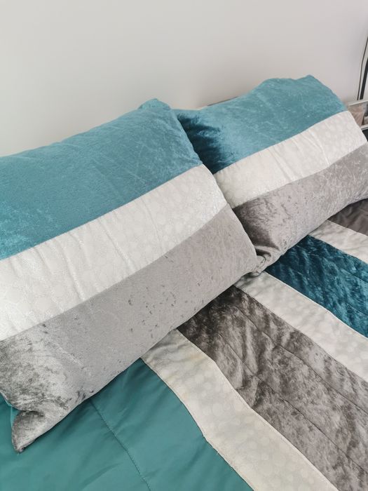 Colcha Cama Casal + Almofadas