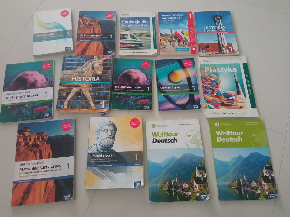 Książki liceum technikum