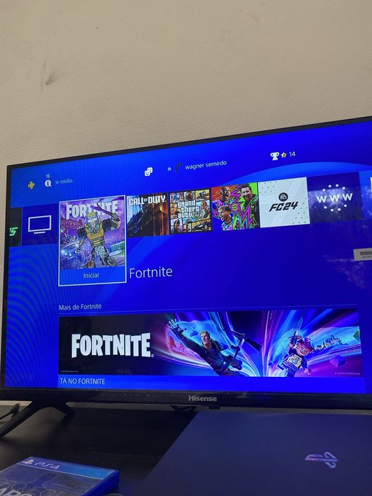 Ps4 a funcionar perfeitamente