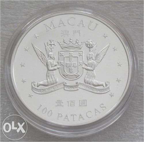 Moeda de 100 Patacas Macau