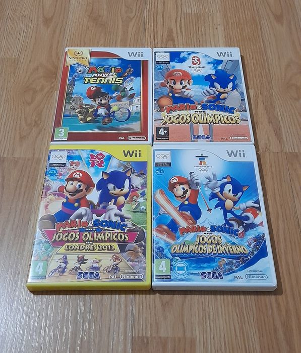 Jogos Originais Nintendo Wii/Wii U Super Mario & Sonic (Versão PT)