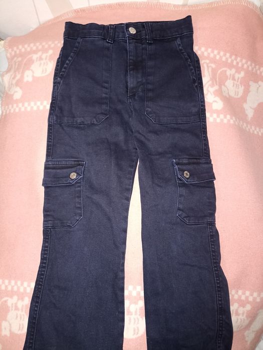 Джинсы карго  134 рост Zara