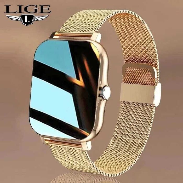 Relógio Smartwatch Lige Gold