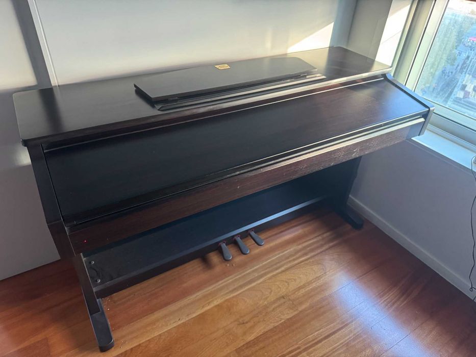 Órgão musical sem uso