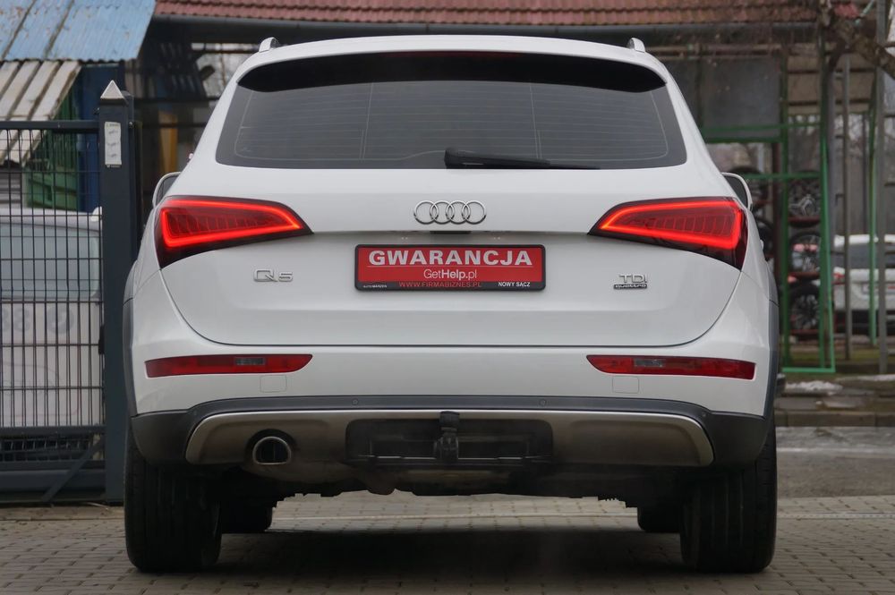 Audi Q5 Offroad 2.0 TDI CR 190 KM, 4x4, Lift, Klima, Półskóra, Hak, GWARANCJA!