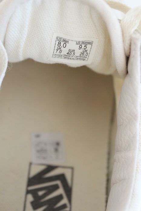 Vans platforma, bez wad 40,5/40