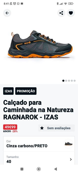 Sapatilhas TRAIL IZAS