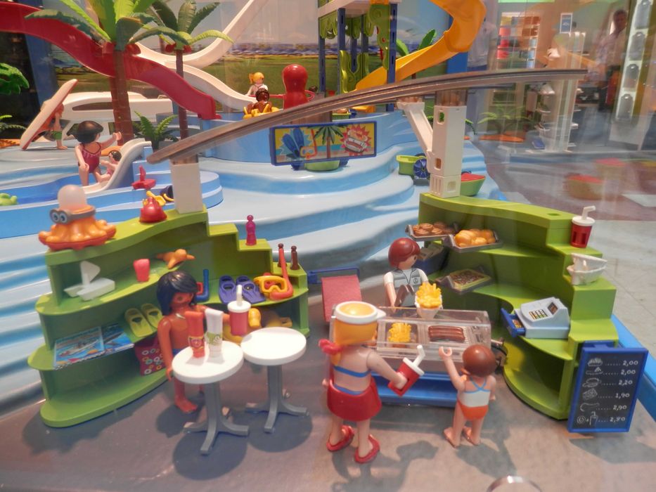 PLAYMOBIL | Interior das vitrinas | Cenário Completo