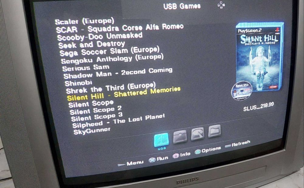 Consola PS2 Slim com 400 jogos