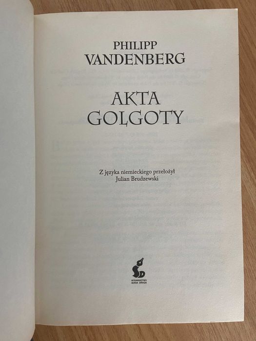Akta Golgoty Philipp Vandenberg