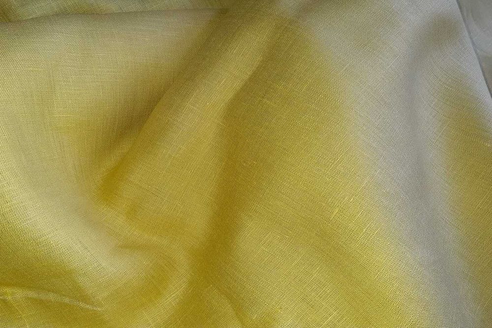 Len 100%  w kolorze limonki