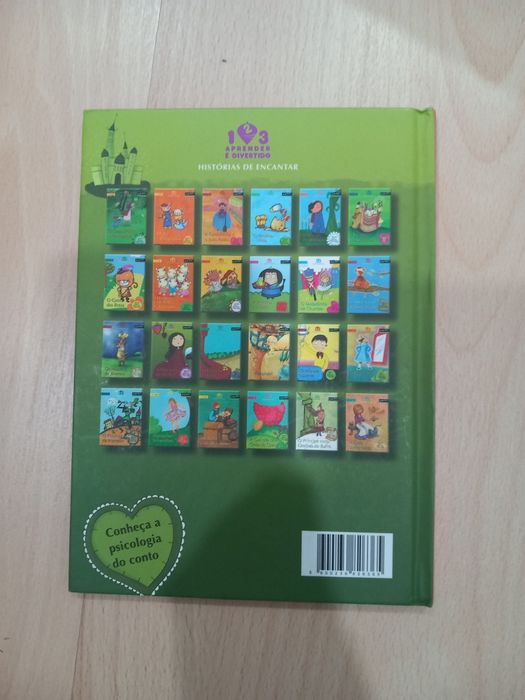 Livro "A princesa e a ervilha"