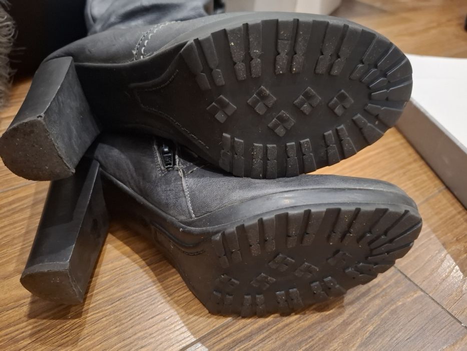 Kozaki Karino, rozmiar 39, skóra