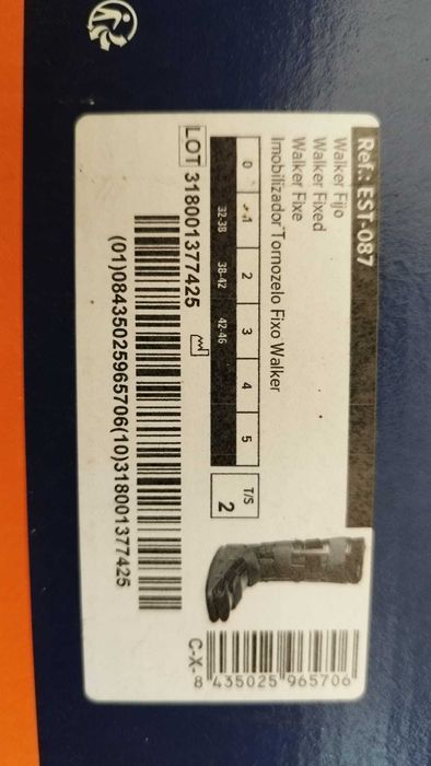 Bota ortopédica - Orliman