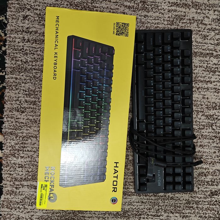 Ігрова клавіатура rockfall mecha tkl 2