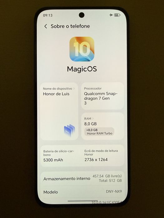 Honor 400 (não é o lite) 512GB