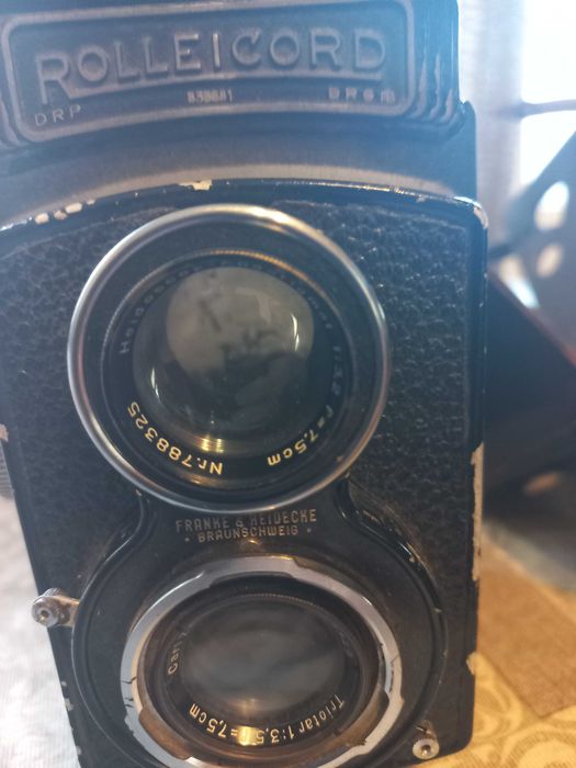 Винтажный германский фотоаппарат Rolleicord IIb (Ia (Type 3))