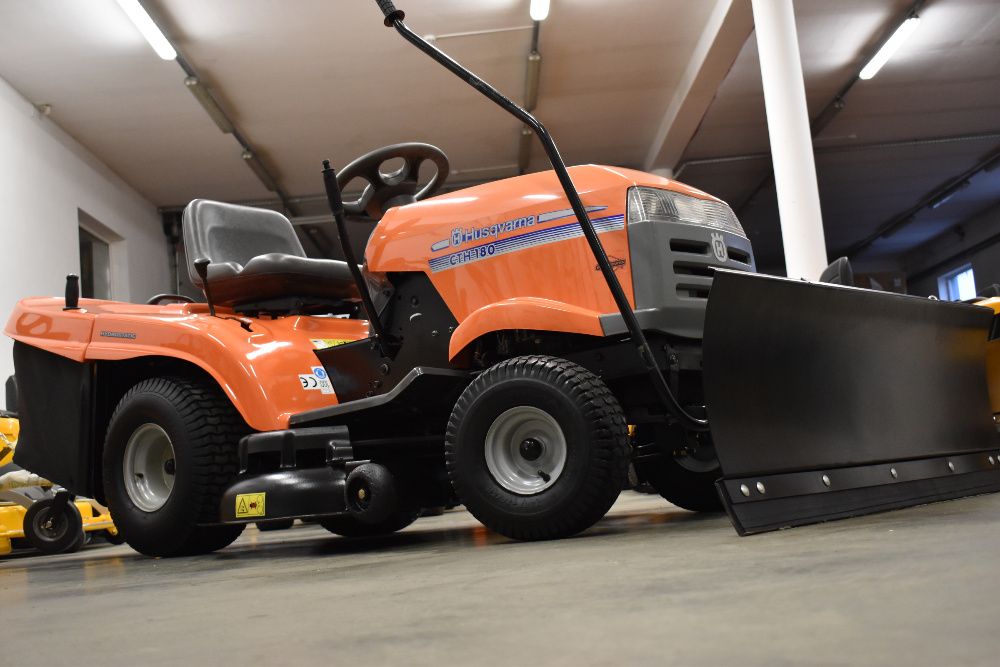 Traktorek kosiarka samojezdna Husqvarna z koszem  wybór , pług śnieżny