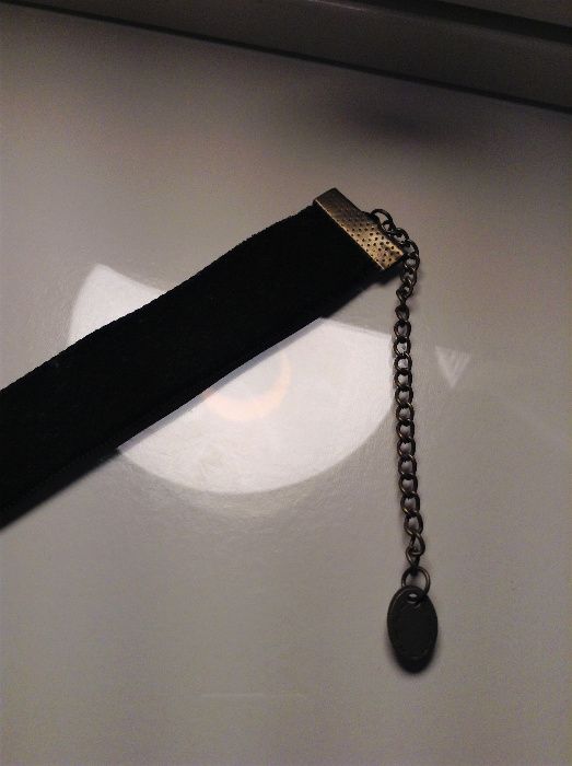 Choker preto veludo