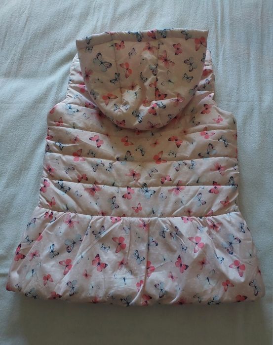 Colete Menina Rosa Estampado, 11-12A