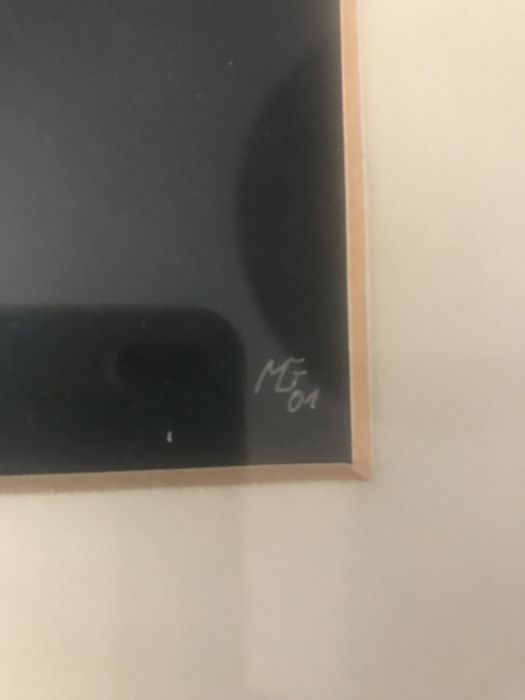Fotografia w gumie akt oryginal  Marek Grausz sygnowany nr 1