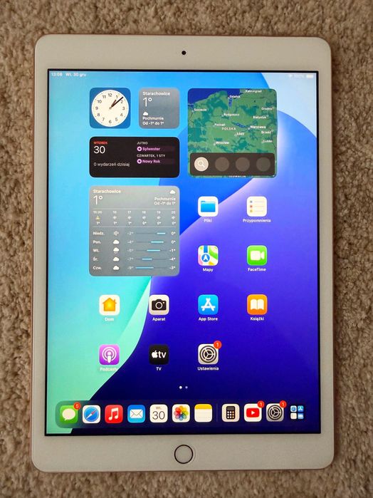 Tablet Apple iPad 7 generacji Gold 32 GB Wi-Fi A2197, sprawny, stan db
