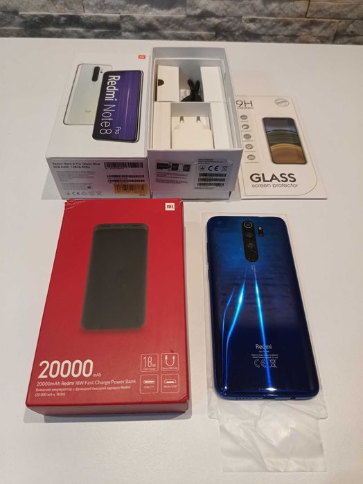 Zadbany Xiaomi Redmi Note 8 PRO plus Powerbank.