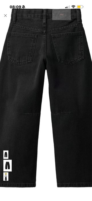 Джинси чорні фірми Zara,розмір 140 см