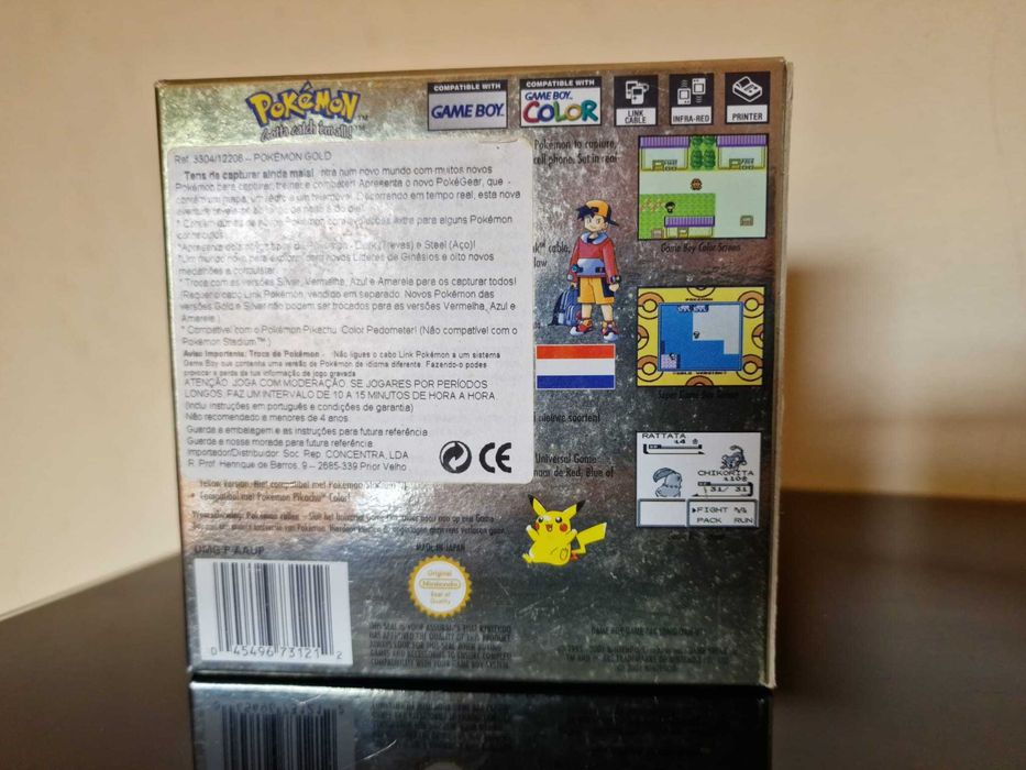 Pokemon Gold Version - Gameboy Color