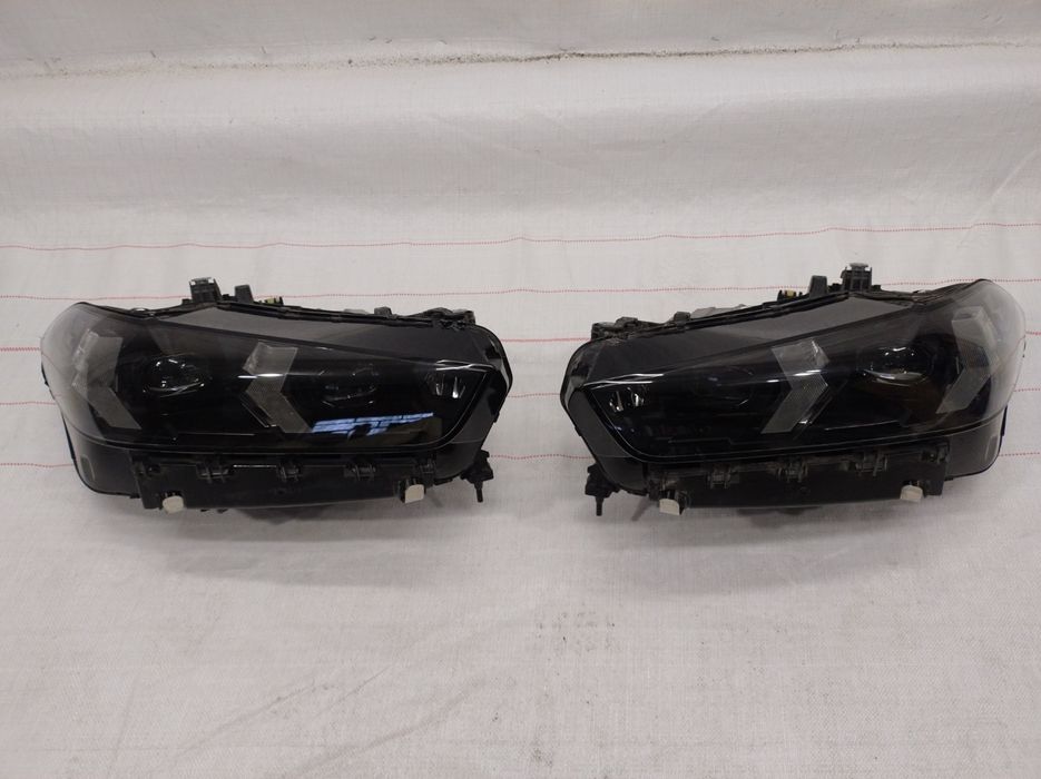 Фара фари bmw g05 rest lci shadow line black laser Європа рестайлінг