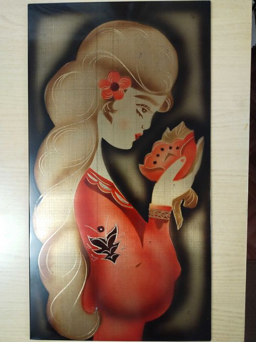 Украшение комнаты, коридора - красивая настенная Картина (лакорозпис).