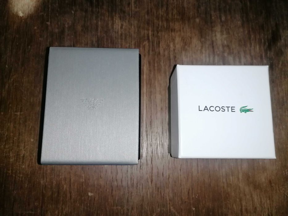 Pack Relógio Emporio Armani + Relógio Lacoste