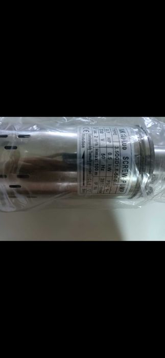 Bomba de agua parafuso 0.5 kw