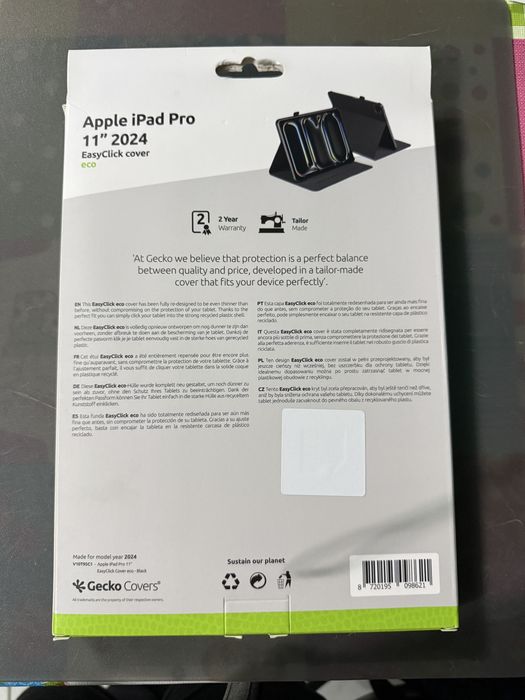 Capa Geko Covers para iPad 11 Pro 2024 NOVA a ESTREAR