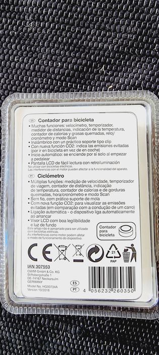 Contador Bicicleta NOVO