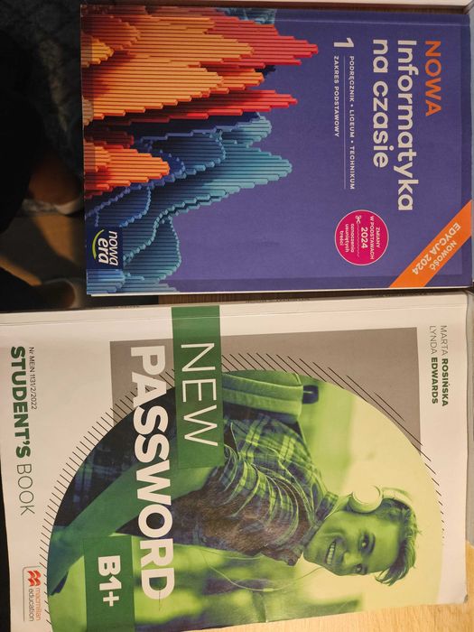 Podręczniki dla liceum i technikum klasa 1